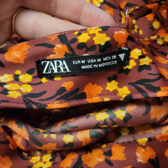 Zara Floral Slip Dress - Picture 5 of 5